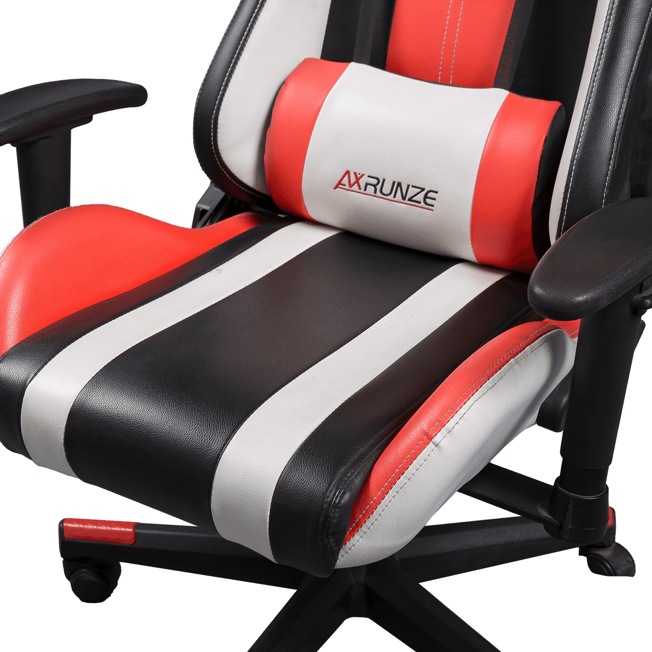 Stil de curse Personalizați sigla Scaun de gaming ergonomic Scaun de gaming reglabil cu suport de încărcare mare, cu pernă și suport lombar details