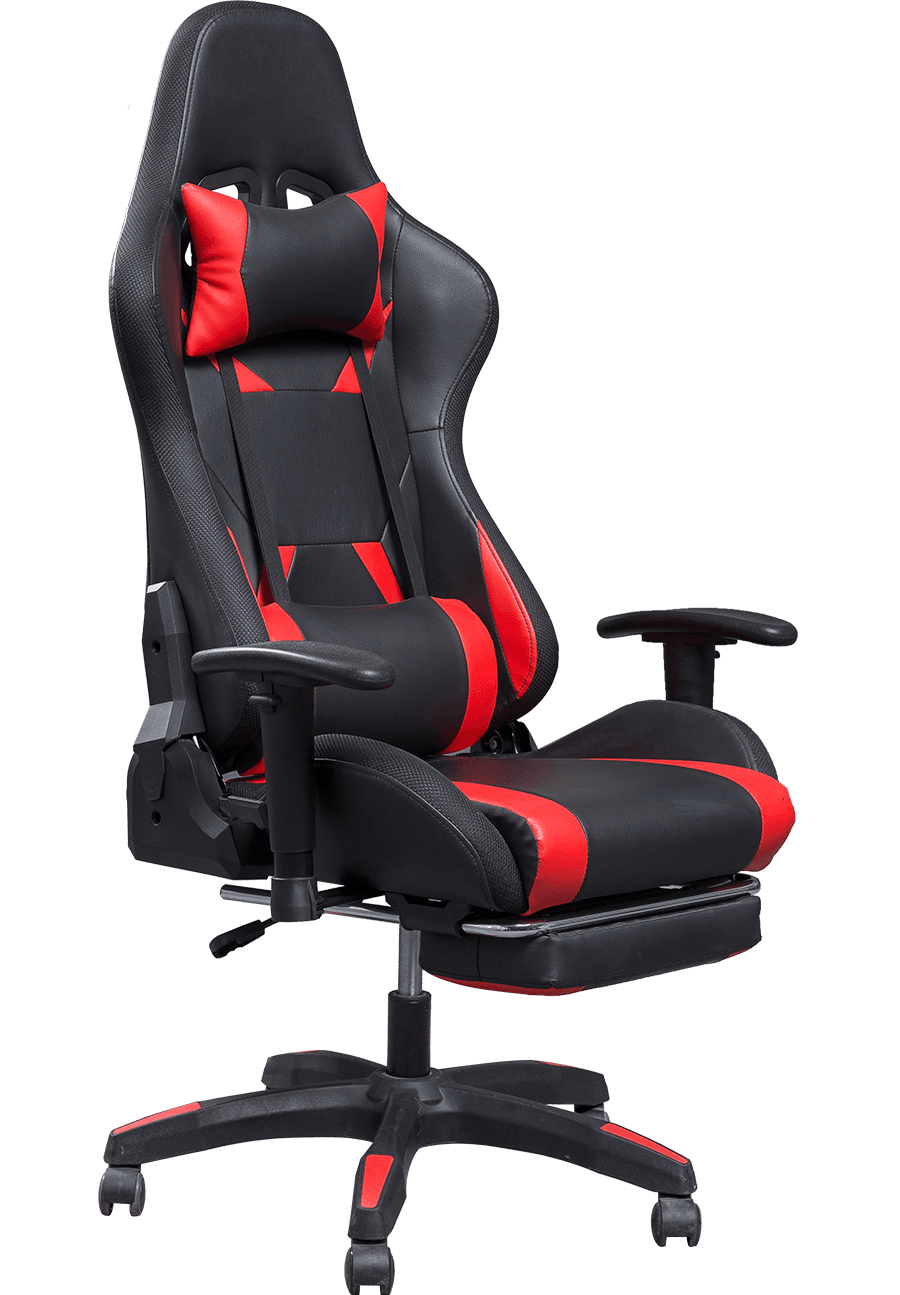 Scaun de gaming reglabil cu cotieră cu spate înalt din piele PU scaun de masaj Mobilier de birou Lift pivotant Silla Gamer details