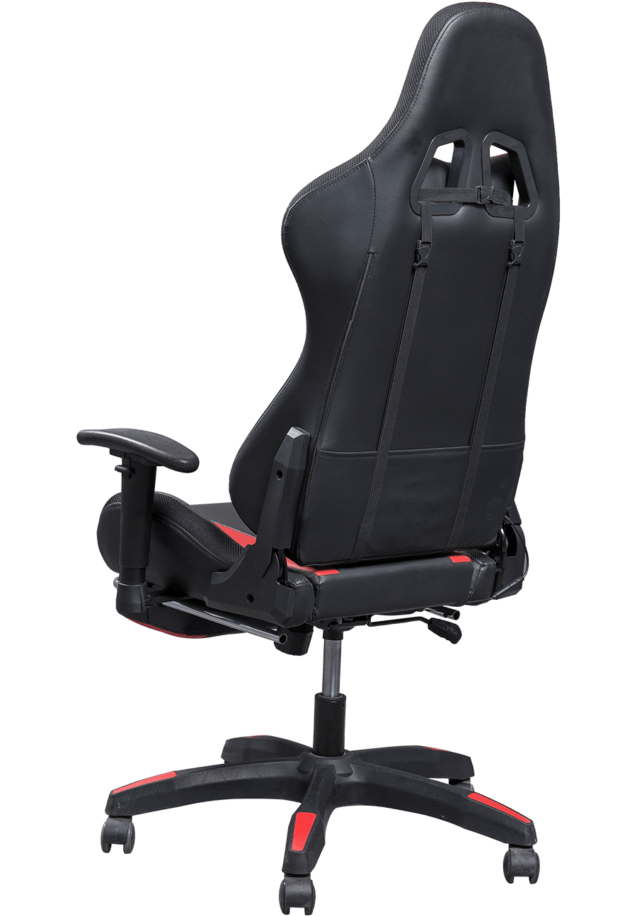 Scaun de gaming reglabil cu cotieră cu spate înalt din piele PU scaun de masaj Mobilier de birou Lift pivotant Silla Gamer details